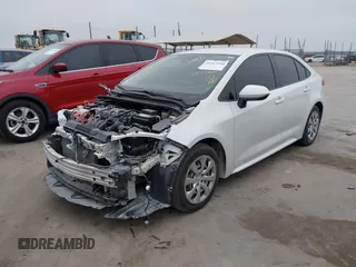 2020 Toyota Corolla LE with VIN JTDEPRAE7LJ073655, listed as a IAAI auction lot 41517910 with 83,251 mi miles. Bid and sale history available at carsss.com. Image 18.