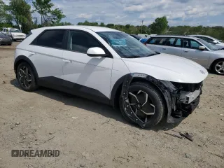 2022 Hyundai Ioniq 5 SEL with VIN KM8KNDAF9NU065218, listed as a Copart auction lot 56224315 with 33,789 mi miles and Salvage title. Bid and sale history available at DreamBid. Image 4.