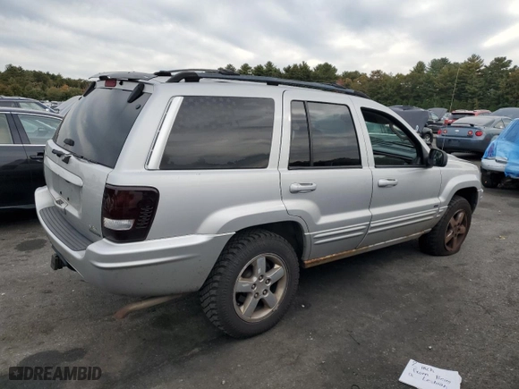 2003 Jeep Grand Cherokee Limited with VIN 1J4GW58N33C561509, listed as a Copart auction lot 75896214 with 278,240 mi miles and Clean Title. Bid and sale history available at carsss.com. Image 3.