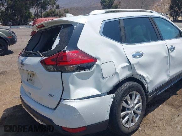 2017 Nissan Rogue SV with VIN KNMAT2MT4HP514495, listed as a IAAI auction lot 42554376 with Not provided miles and . Bid and sale history available at DreamBid. Image 12.