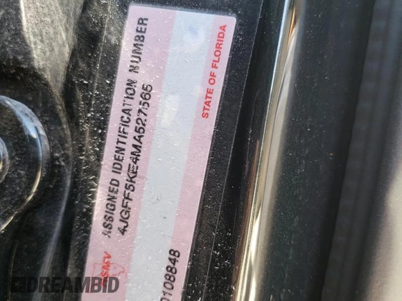 2021 Mercedes-Benz GLS 450 with VIN 4JGFF5KE4MA527565, listed as a Copart auction lot 43009363 with 21,068 mi miles and . Bid and sale history available at DreamBid. Image 13.