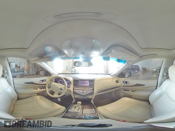 2014 Infiniti QX60 with VIN 5N1AL0MM9EC520157, listed as a Copart auction lot 57418595 with 156,534 mi miles and Clean title. Bid and sale history available at DreamBid. Image 15.