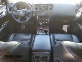 2019 Nissan Pathfinder S z VIN 5N1DR2MM7KC595961, wystawiony jako Copart lot #50716175 z przebiegiem 107 677 mil mil oraz Szkoda całkowita • Salvage title. Historia ofert i sprzedaży dostępna na DreamBid. Obrazek 8.