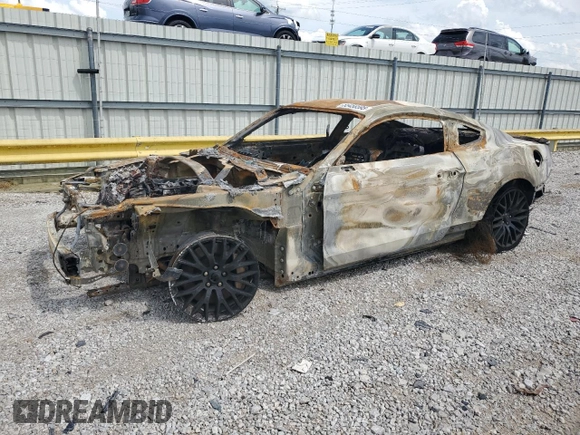 2020 Ford Mustang GT z VIN 1FA6P8CF6L5145349, wystawiony jako Copart lot #55458595 z przebiegiem Nie podano mil oraz Szkoda całkowita • Salvage title. Historia ofert i sprzedaży dostępna na DreamBid. Obrazek 1.