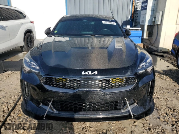 2022 Kia Stinger GT1 with VIN KNAE45LC9N6119485, listed as a Copart auction lot 51492775 with 30,177 mi miles and Clean Title. Bid and sale history available at DreamBid. Image 5.