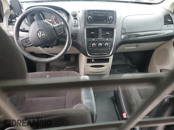 2014 Ram Cargo Van Tradesman with VIN 2C4JRGAG1ER316163, listed as a Copart auction lot 66036454 with Not Provided miles and Salvage Title. Bid and sale history available at DreamBid. Image 8.