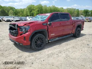 2022 GMC Sierra 1500 Elevation z VIN 3GTUUCED8NG610251, wystawiony jako Copart lot #53147825 z przebiegiem 76 046 mil mil oraz Szkoda całkowita • Salvage title. Historia ofert i sprzedaży dostępna na DreamBid. Obrazek 1.