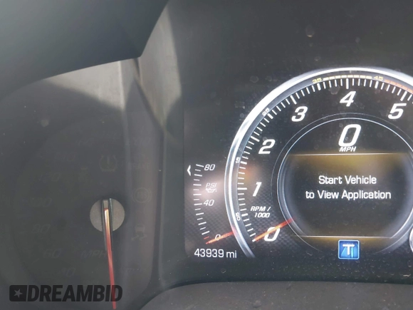 2019 Chevrolet Corvette 1LT with VIN 1G1YB2D74K5102125, listed as a IAAI auction lot 42585894 with 43,939 mi miles and . Bid and sale history available at DreamBid. Image 7.