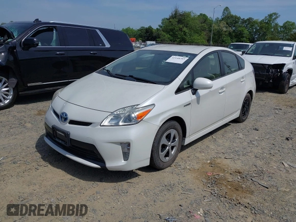 2015 Toyota Prius Four with VIN JTDKN3DU0F0403221, listed as a IAAI auction lot 42148385 with 163,391 mi miles. Bid and sale history available at carsss.com. Image 2.
