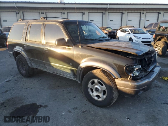2001 Ford Explorer XLT with VIN 1FMZU73E51UB05313, listed as a Copart auction lot 83451804 with 222,747 mi miles and Salvage title. Bid and sale history available at DreamBid. Image 4.