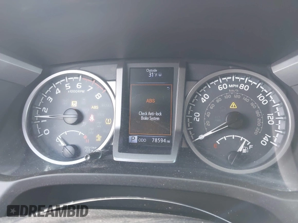 2018 Toyota Tacoma SR with VIN 3TMCZ5AN6JM121723, listed as a IAAI auction lot 41396387 with 78,594 mi miles. Bid and sale history available at carsss.com. Image 7.