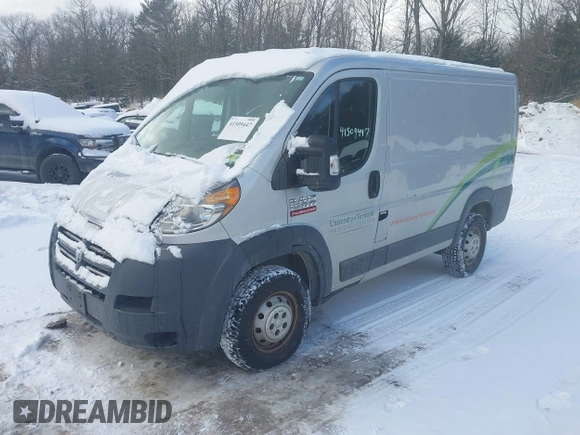2014 Ram ProMaster Cargo with VIN 3C6TRVNG0EE113071, listed as a IAAI auction lot 41509447 with 57,746 mi miles and . Bid and sale history available at DreamBid. Image 2.