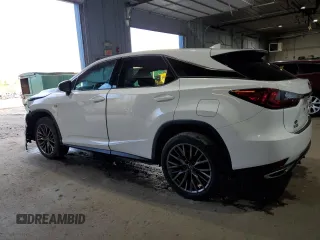 2020 Lexus RX 350 F Sport with VIN 2T2SZMDAXLC241997, listed as a Copart auction lot 82438164 with 58,576 mi miles and Salvage title. Bid and sale history available at DreamBid. Image 2.