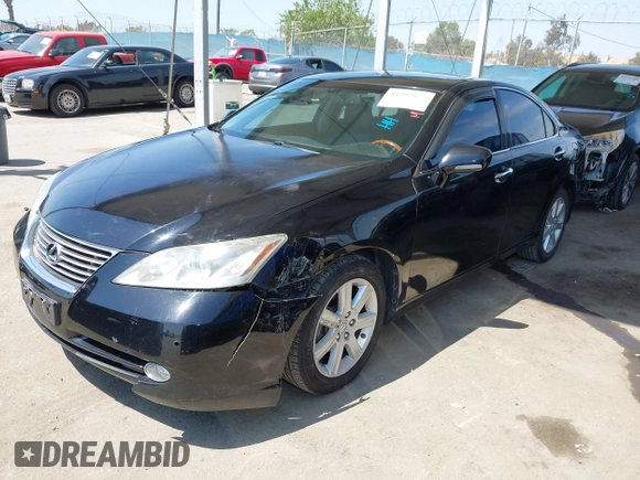 2008 Lexus ES 350 with VIN JTHBJ46G282247536, listed as a IAAI auction lot 41992875 with 168,776 mi miles. Bid and sale history available at carsss.com. Image 2.