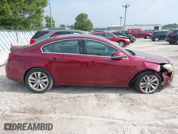 2016 Buick Regal Premium II z VIN 2G4GS5GXXG9137547, wystawiony jako IAAI lot #42483085 z przebiegiem 79 889 mil mil oraz . Historia ofert i sprzedaży dostępna na DreamBid. Obrazek 13.
