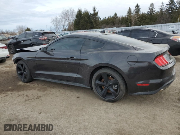 2022 Ford Mustang GT with VIN 1FA6P8CF0N5110759, listed as a Copart auction lot 48608795 with 19,177 mi miles and Clean title. Bid and sale history available at DreamBid. Image 2.