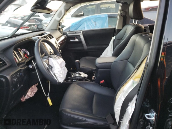 2021 Toyota 4Runner Limited with VIN JTEKU5JRXM5864937, listed as a Copart auction lot 69126922 with Not provided miles and . Bid and sale history available at DreamBid. Image 7.