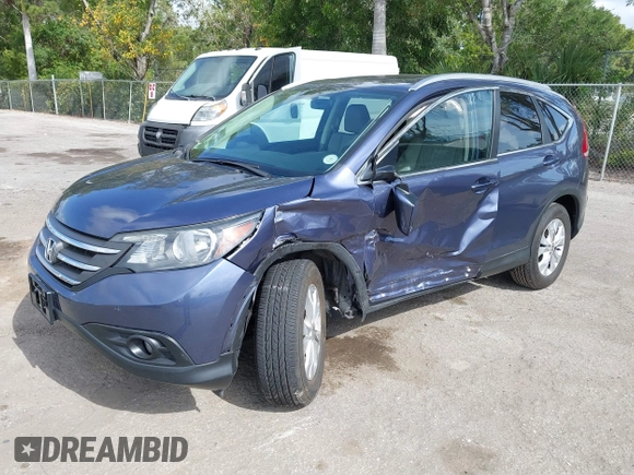 2014 Honda CR-V EX-L with VIN 5J6RM4H70EL047209, listed as a IAAI auction lot 42115691 with 46,587 mi miles and . Bid and sale history available at carsss.com. Image 18.