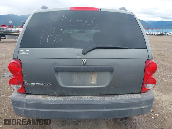 2005 Dodge Durango SXT с VIN 1D4HB38N55F575894, выставлен на аукционе IAAI как лот 42257542 с пробегом 260 069 миль миль и . История ставок и продаж доступна на DreamBid. Изображение 16.