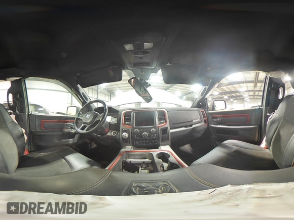 2017 Ram 1500 Rebel with VIN 1C6RR7YT4HS522710, listed as a Copart auction lot 51519335 with 208,742 mi miles and Salvage title. Bid and sale history available at DreamBid. Image 14.