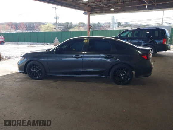 2025 Honda Civic Sport with VIN 2HGFE2F57SH524448, listed as a IAAI auction lot 42051024 with 23,270 mi miles and . Bid and sale history available at DreamBid. Image 14.