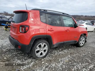 2020 Jeep Renegade Limited with VIN ZACNJAD14LPL42185, listed as a Copart auction lot 46510075 with 68,960 mi miles and Salvage title. Bid and sale history available at DreamBid. Image 3.