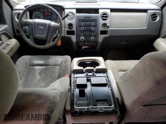 2010 Ford F-150 XL with VIN 1FTFW1CV7AFB33746, listed as a Copart auction lot 52814145 with 214,777 mi miles and Clean Title. Bid and sale history available at DreamBid. Image 8.