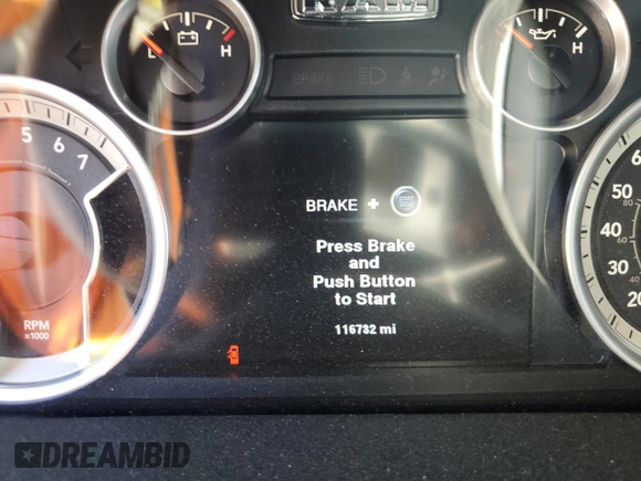 2014 Ram 1500 Sport z VIN 1C6RR7HT6ES145650, wystawiony jako Copart lot #69302434 z przebiegiem 116 732 mil mil oraz Szkoda całkowita • Salvage title. Historia ofert i sprzedaży dostępna na DreamBid. Obrazek 9.