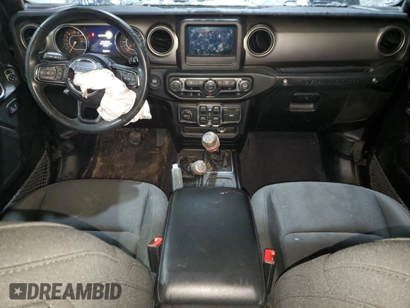 2019 Jeep Wrangler Unlimited Sport Altitude with VIN 1C4HJXDG7KW511592, listed as a Copart auction lot 45100125 with 53,669 mi miles and Salvage title. Bid and sale history available at DreamBid. Image 8.