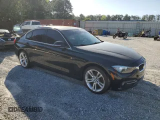 2017 BMW 3 Series 330i xDrive with VIN WBA8D9G57HNU60460, listed as a Copart auction lot 52536005 with 87,941 mi miles and Clean Title. Bid and sale history available at carsss.com. Image 4.