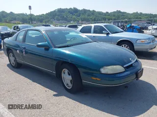 1999 Chevrolet Monte Carlo LS z VIN 2G1WW12M2X9274632, wystawiony jako IAAI lot #42440817 z przebiegiem 155 290 mil mil oraz . Historia ofert i sprzedaży dostępna na DreamBid. Obrazek 1.