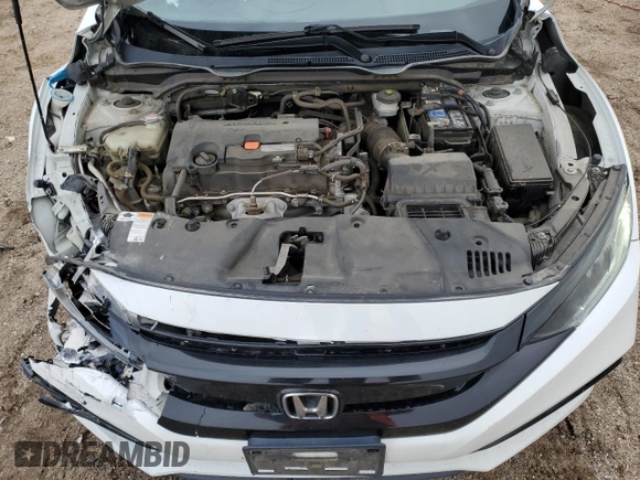 2019 Honda Civic Sedan Sport with VIN 2HGFC2F81KH542637, listed as a Copart auction lot 49427385 with 80,025 mi miles and Salvage Title. Bid and sale history available at carsss.com. Image 11.