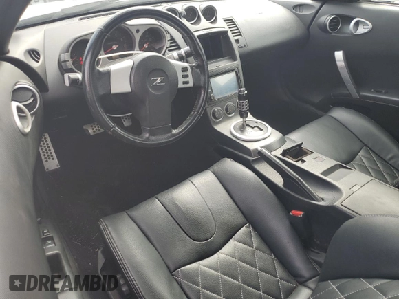 2003 Nissan 350Z with VIN JN1AZ34D73T103916, listed as a Copart auction lot 73709474 with 126,353 mi miles and Salvage Title. Bid and sale history available at carsss.com. Image 8.