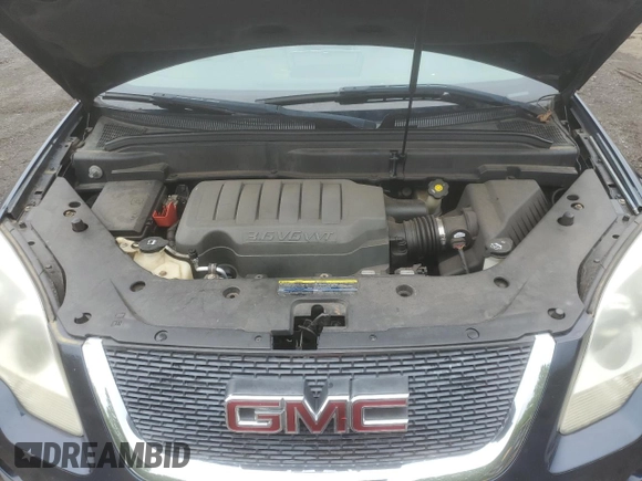 2008 GMC Acadia SLT1 z VIN 1GKEV237X8J260248, wystawiony jako Copart lot #57280325 z przebiegiem 159 361 mil mil oraz Czysty tytuł • Clean title. Historia ofert i sprzedaży dostępna na DreamBid. Obrazek 12.