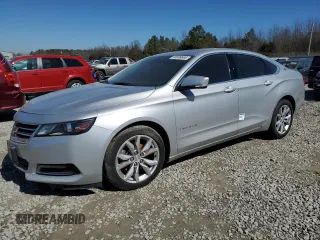 2018 Chevrolet Impala LT with VIN 2G1105S39J9104351, listed as a Copart auction lot 46696665 with Not Provided miles and Salvage Title. Bid and sale history available at DreamBid. Image 1.