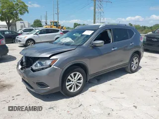 2016 Nissan Rogue SV z VIN KNMAT2MV8GP697352, wystawiony jako IAAI lot #41948298 z przebiegiem 79 119 mil mil oraz . Historia ofert i sprzedaży dostępna na DreamBid. Obrazek 17.