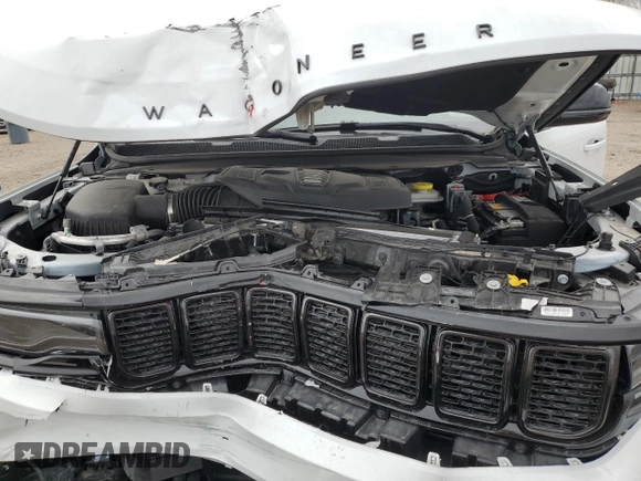 2024 Jeep Wagoneer Series II Carbide with VIN 1C4SJSBP2RS118483, listed as a Copart auction lot 45696995 with 12,101 mi miles and Salvage Title. Bid and sale history available at DreamBid. Image 13.