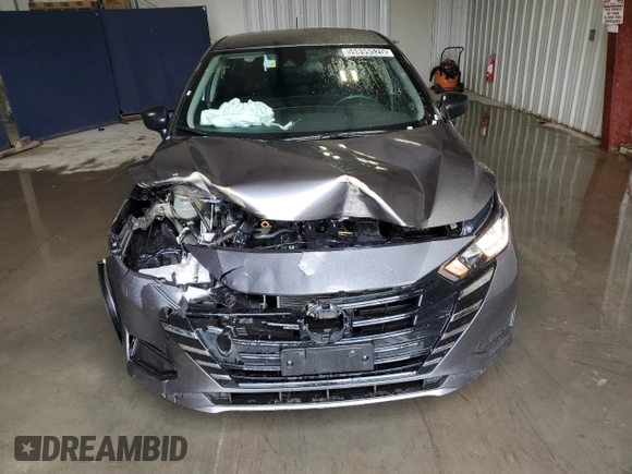 2024 Nissan Versa S with VIN 3N1CN8DVXRL923107, listed as a Copart auction lot 59899525 with 20,566 mi miles and Salvage title. Bid and sale history available at DreamBid. Image 5.