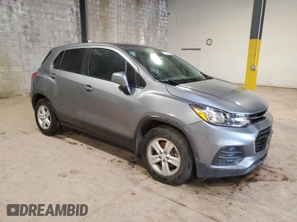 2020 Chevrolet Trax LS with VIN 3GNCJKSB8LL272024, listed as a Copart auction lot 50023375 with 91,396 mi miles and Clean Title. Bid and sale history available at carsss.com. Image 4.