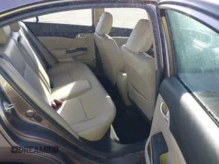 2015 Honda Civic Sedan EX-L with VIN 19XFB2F94FE058649, listed as a IAAI auction lot 41845076 with 191,652 mi miles. Bid and sale history available at carsss.com. Image 8.