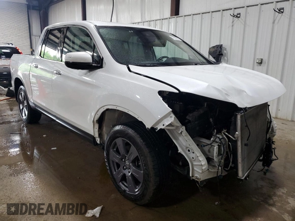 2020 Honda Ridgeline RTL-E z VIN 5FPYK3F72LB018726, wystawiony jako Copart lot #57988345 z przebiegiem 53 612 mil mil oraz Szkoda całkowita • Salvage title. Historia ofert i sprzedaży dostępna na DreamBid. Obrazek 4.