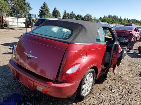2006 Chrysler PT Cruiser Touring with VIN 3C3JY55X66T229489, listed as a Copart auction lot 72686384 with 84,710 mi miles and Salvage Title. Bid and sale history available at carsss.com. Image 3.