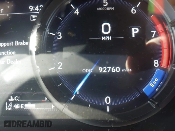 2021 Lexus IS 350 F Sport с VIN JTHGZ1B27M5041855, выставлен на аукционе IAAI как лот 41924262 с пробегом 92 760 миль миль и . История ставок и продаж доступна на DreamBid. Изображение 16.