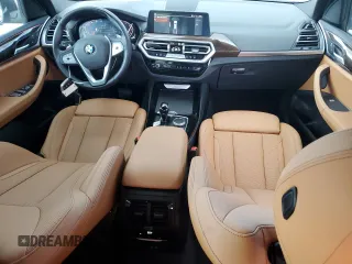 2024 BMW X3 sDrive30i with VIN WBX47DP04RN279725, listed as a Copart auction lot 46577905 with 13,419 mi miles and Salvage Title. Bid and sale history available at DreamBid. Image 8.