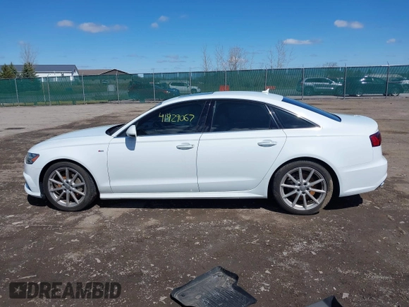 2018 Audi A6 Premium Plus with VIN WAUG8AFCXJN013578, listed as a IAAI auction lot 41929067 with 94,769 mi miles. Bid and sale history available at carsss.com. Image 14.