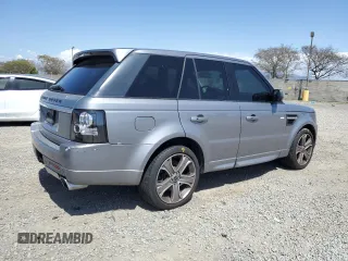 2012 Land Rover Range Rover Sport HSE with VIN SALSF2D47CA741320, listed as a Copart auction lot 52128495 with 110,160 mi miles and Salvage Title. Bid and sale history available at DreamBid. Image 3.
