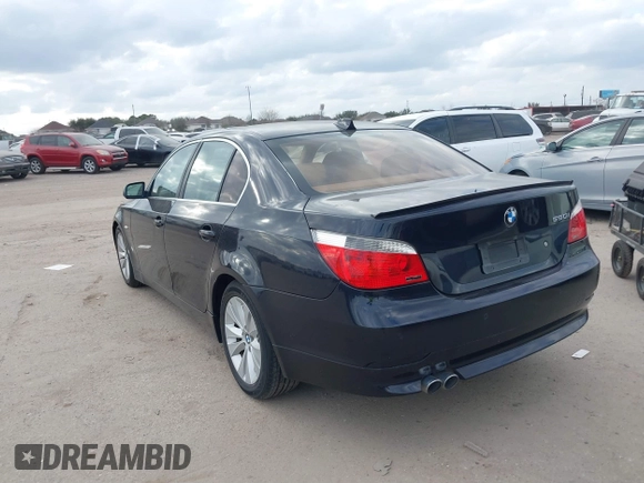2007 BMW 5 Series 550i with VIN WBANB535X7CP08881, listed as a IAAI auction lot 41547237 with 143,337 mi miles and . Bid and sale history available at DreamBid. Image 3.