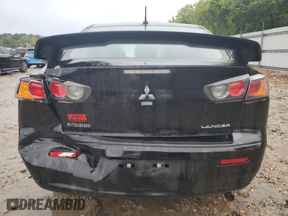 2017 Mitsubishi Lancer ES with VIN JA32U2FU8HU009373, listed as a Copart auction lot 71533894 with 66,309 mi miles and Salvage Title. Bid and sale history available at carsss.com. Image 6.