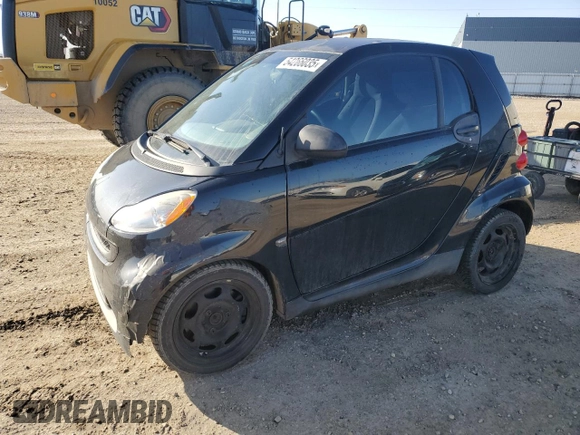 2009 Smart fortwo Pure with VIN WMEEJ31X89K287722, listed as a Copart auction lot 54266035 with 203,261 mi miles and Salvage Title. Bid and sale history available at carsss.com. Image 1.