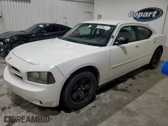 2009 Dodge Charger SE with VIN 2B3KA43V49H567102, listed as a Copart auction lot 80196724 with 167,341 mi miles and Clean Title. Bid and sale history available at carsss.com. Image 1.